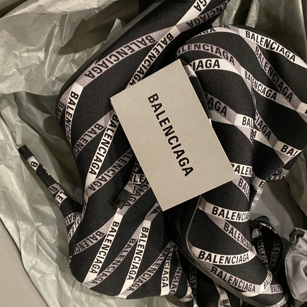 Authentic Never Worn Balenciaga Boot In Box